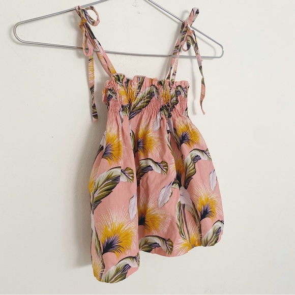 Tropic Moon • Girl’s Aloha Floral Dress - Picture 3 of 7